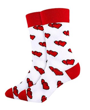 Double Heart Socks