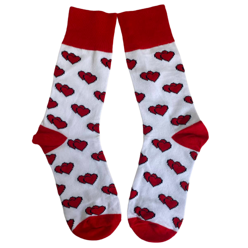 Double Heart Socks